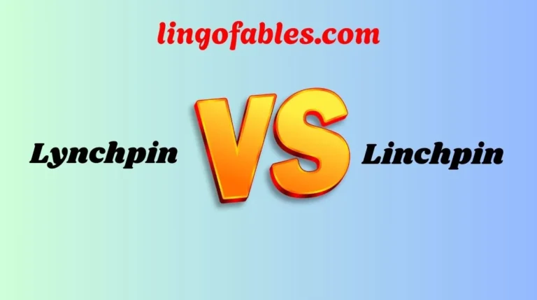 Lynchpin or Linchpin