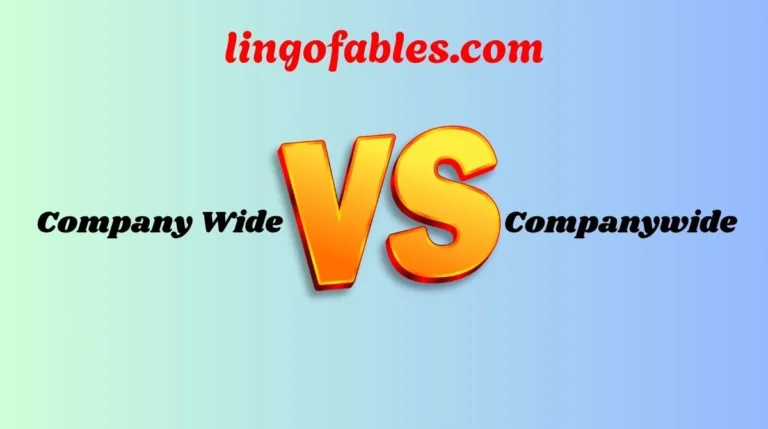 Company Wide or Companywide