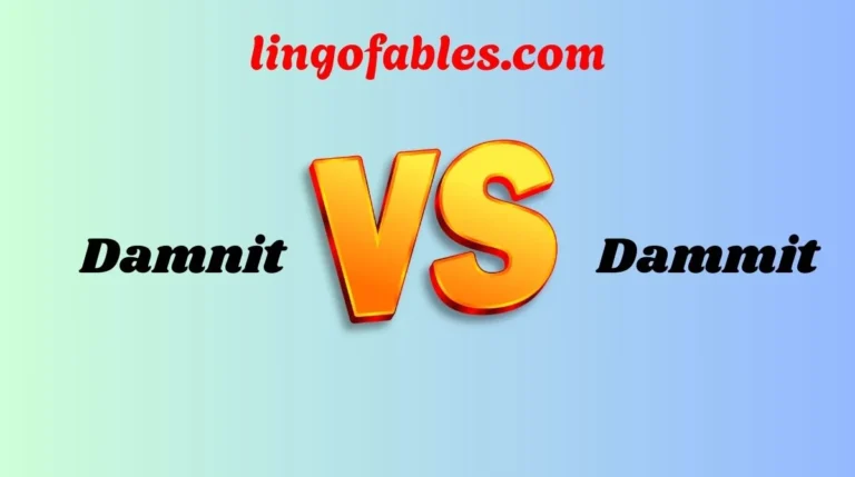 Damnit or Dammit