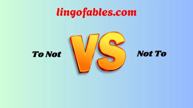 To Not or Not To