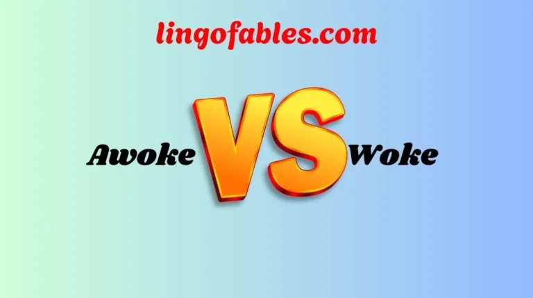 Awoke vs Woke