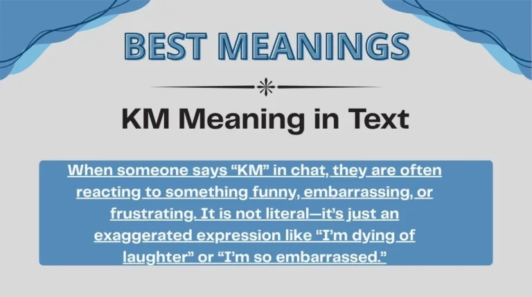KM Meaning in Text
