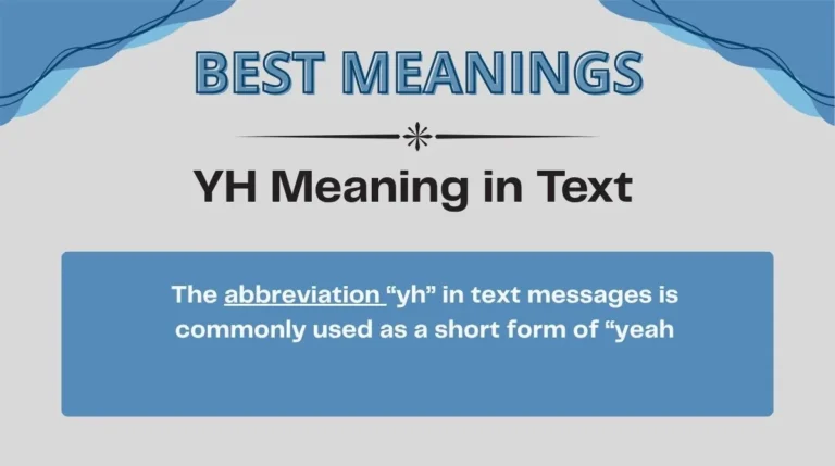 YH Meaning in Text